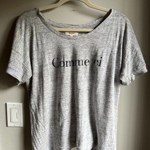 FRENCH SAYING MADEWELL TEE